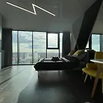 Hanza Tower - Scandia Apartment, 16 Floor, Sunset View * Szczecin