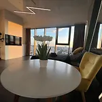 Hanza Tower - Scandia Apartment, 16 Floor, Sunset View Apartment
