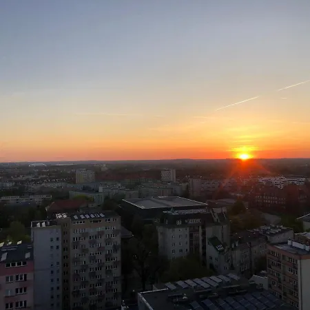 아파트 Hanza Tower - Scandia Apartment, 16 Floor, Sunset View *