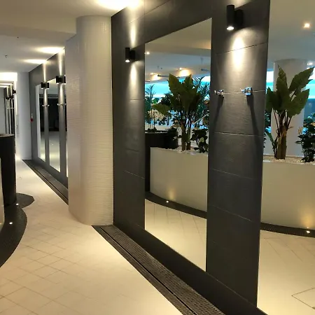 아파트 Hanza Tower - Scandia Apartment, 16 Floor, Sunset View 슈체친