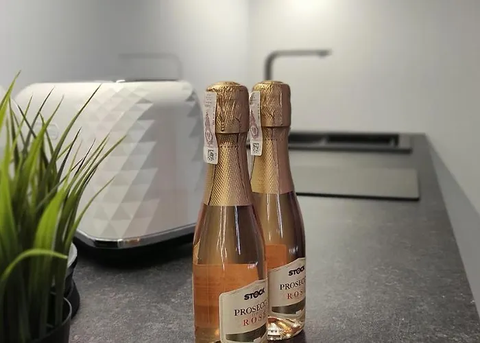 Hanza Tower - Scandia Apartment, 16 Floor, Sunset View * Щецин