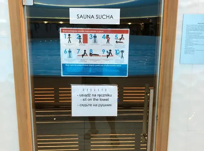 Hanza Tower - Scandia Apartment, 16 Floor, Sunset View * 슈체친