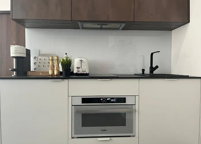 Hanza Tower - Scandia Apartment, 16 Floor, Sunset View *